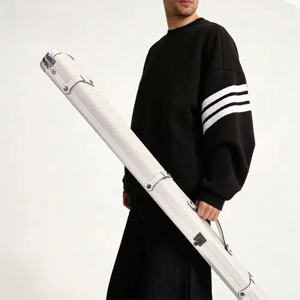 High-capacity 7-hole Billiard Cue Bag, Professional High-grade Design, Suitable for Black 8 and Nine-ball Pool Cues