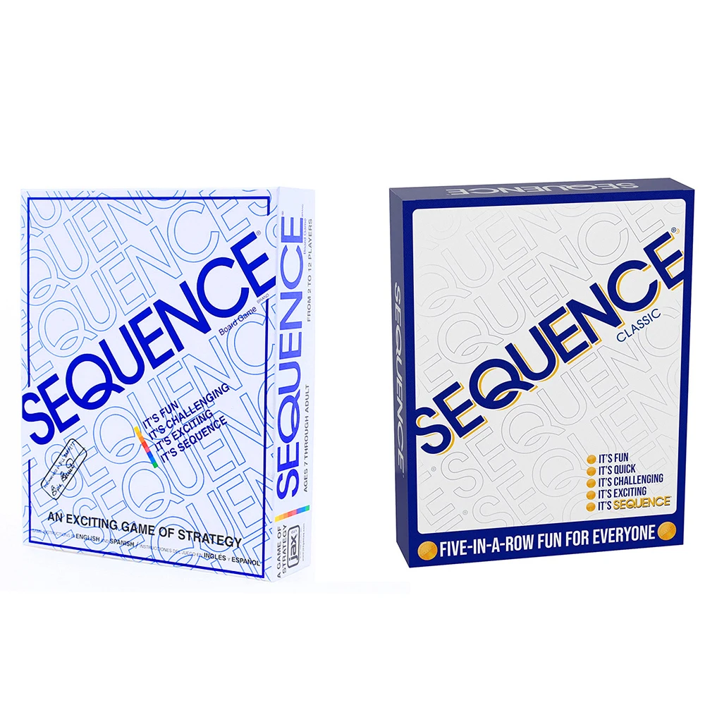 Sequence Game All English Series Puzzle Fantasy Gobang Board Game Party Game Cards