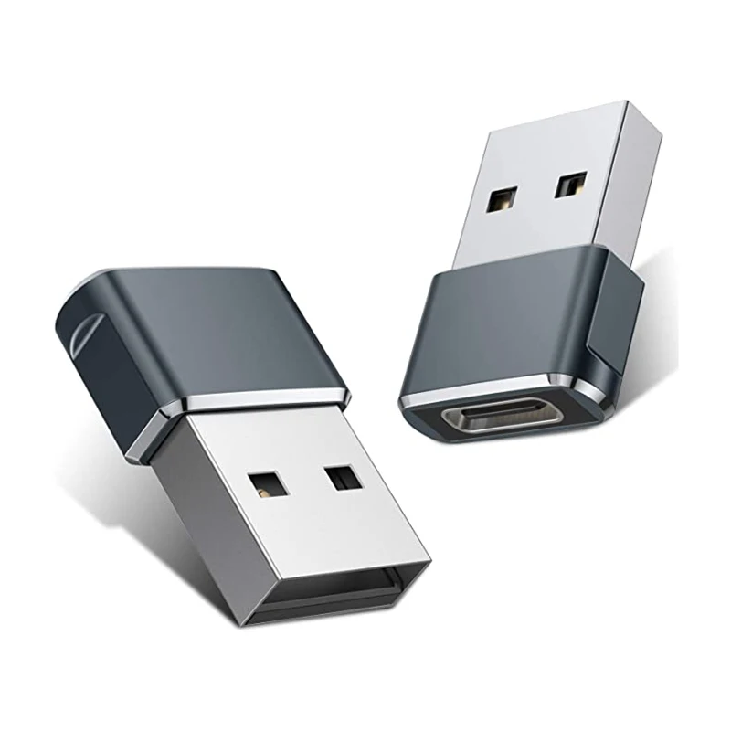Переходник с USB 2,0 «папа» на «мама» Type-C «мама»
