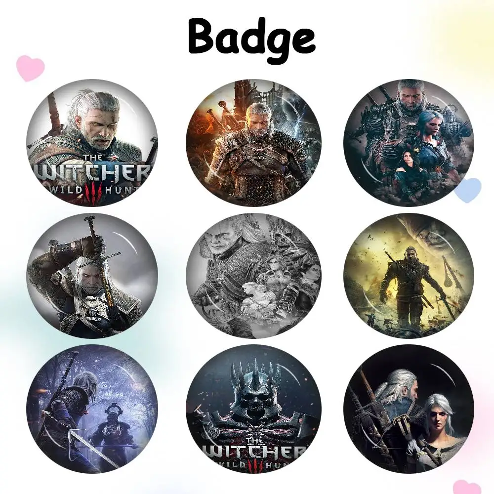 1 Stück The Witcher 3: Wild Hunt Neue Broschen Weiche Anstecknadel Silly Gnarpy auf einem Skateboard Meme-Abzeichen Gamer-Sammlerstück Geschenke