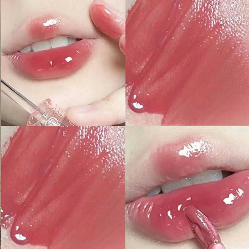 Lip gloss Spiegel wasserdicht Wasser Licht feuchtigkeit spendend kosmetische flüssige Lippenstift Lippen glasur