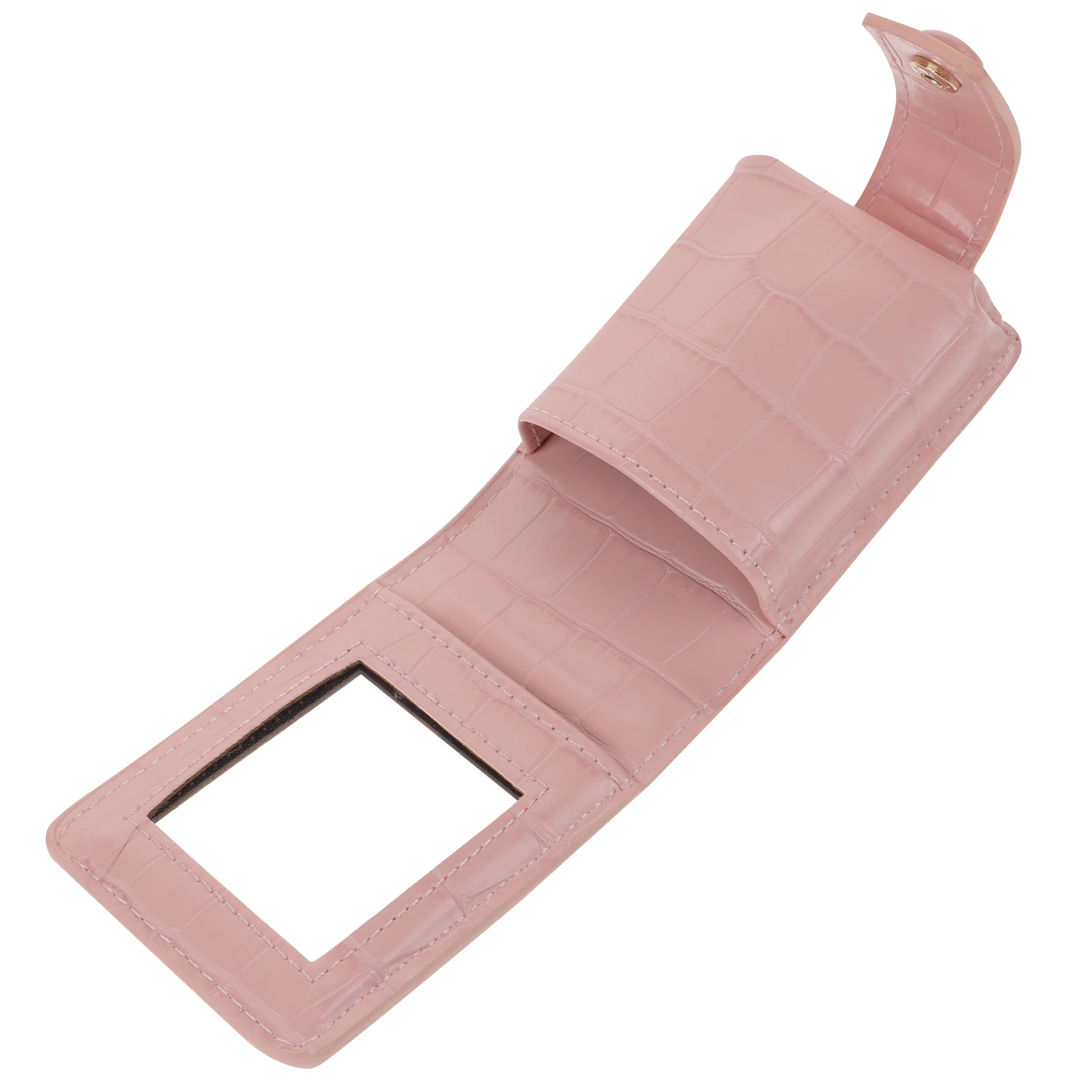 

Mini Travel Makeup Bag Sweet Powder Lipstick Case Mirror Purse Small Bag Tiny Pouch Durable For Women