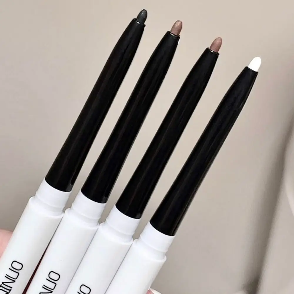 ใหม่ดินสออายไลเนอร์กันน้ําสีธรรมชาติ Smooth Sweatproof อายไลเนอร์ง่ายต่อการสี Lasting Liquid Eye Makeup