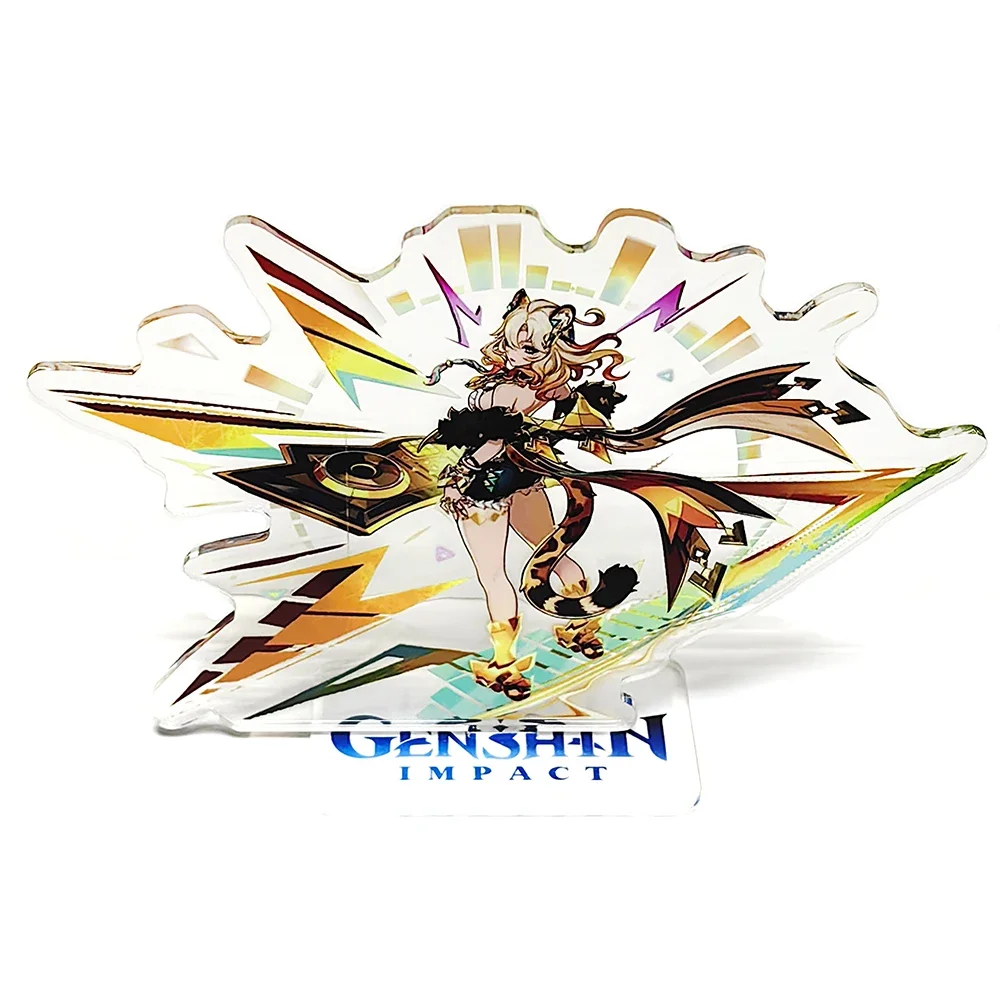 Genshin Impact Natlan characters Xilonen Kinich Mualani acrylic stand figure model plate holder topper anime