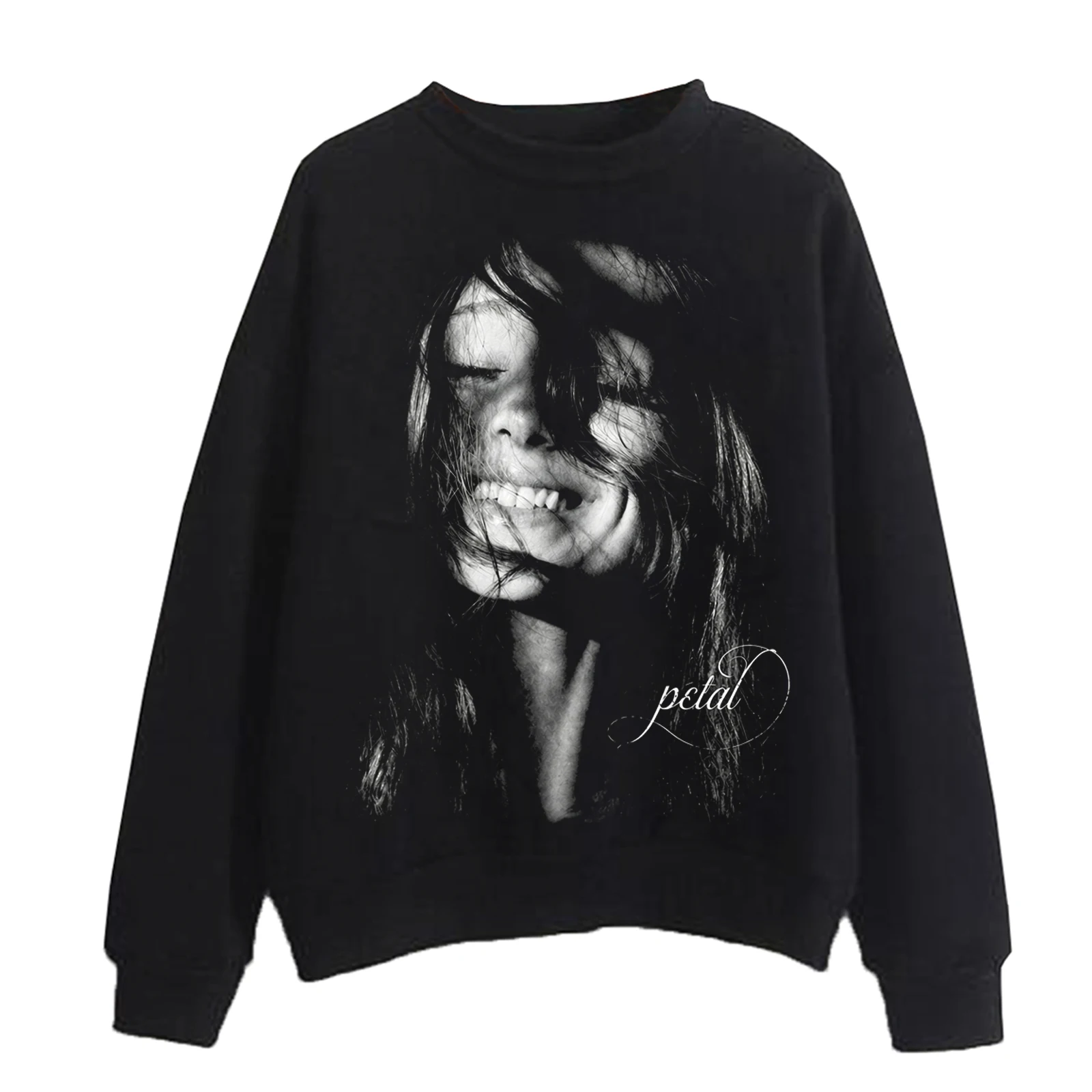 Ariana Grande Petal Album Sweatshirt Harajuku CrewNeck Long 