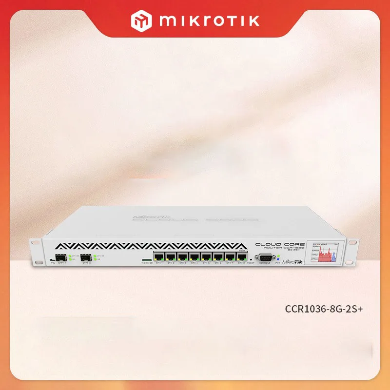 

Mikrotik CCR1036-8G-2S+36 core 10 Gigabit Telecom industrial grade dual electric wired ROS router