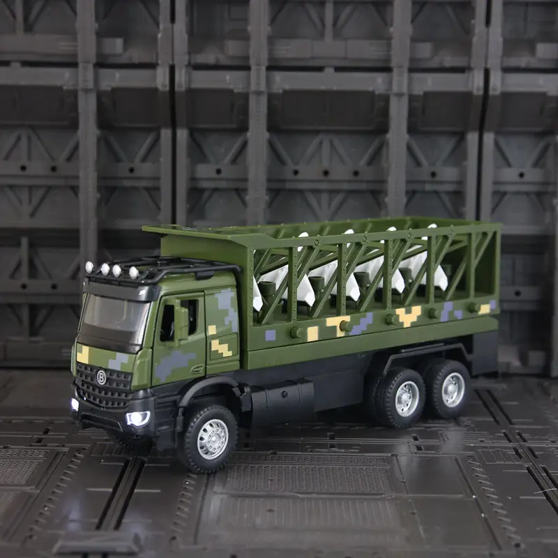 

1:35 Witness drone launch car alloy car model pull back acousto-optic children's toy car car ornaments collection gifts