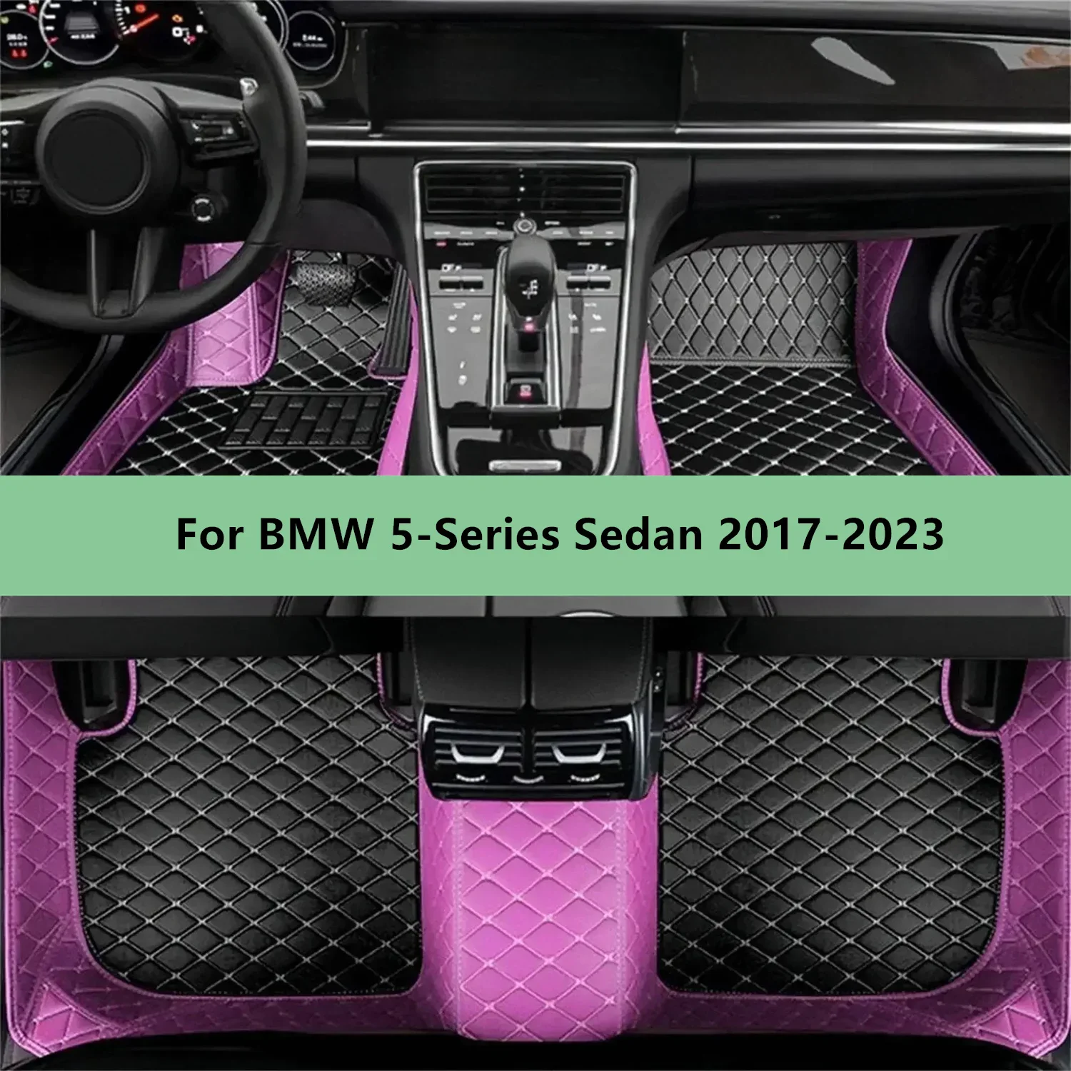 

Car Floor Mats For BMW 5-Series Sedan 2017-2023 Floor Mats For Men Women Car Interior Accessories
