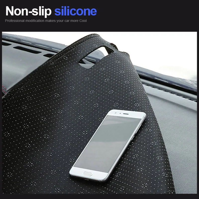 أداة السيارة لوحة القيادة غطاء حصيرة تجنب ضوء نونسليب وسادة واقية لجيلي Coolray 2023-2024 الملحقات الداخلية