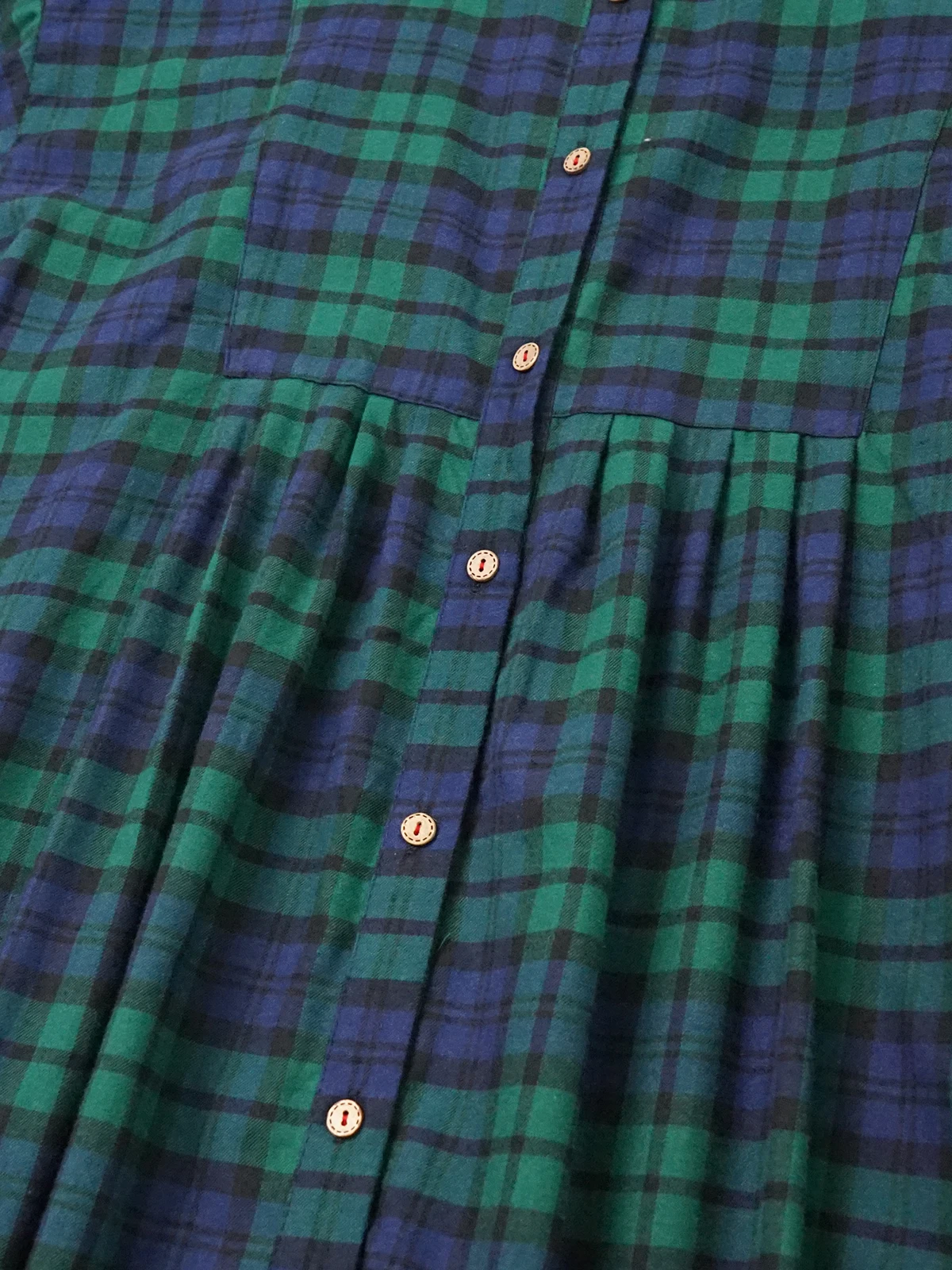 Suave pele-amigável algodão xadrez longo sve dr outono inverno solto cardigan sle midi irt dr para mulher 8-39 anos de idade