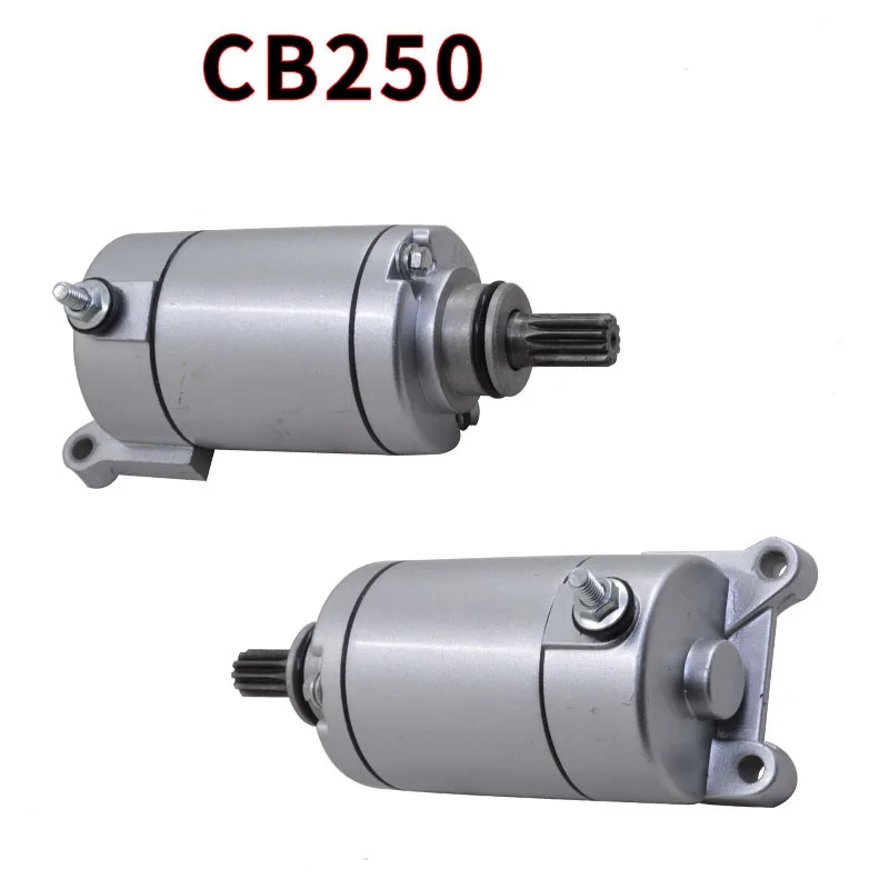 

Motorcycle 11T Oblique Angle Electric Starter Motor For ZongZhen CB250 CQR250 Engine Spare Parts