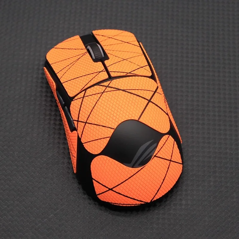 1 zestaw naklejek antypoślizgowych na mysz do Asus ROG Harpe ACE / ACE MINI ‌ ‌   Taśma antypoślizgowa i przeciwpotna na myszki, wykwintna faktura