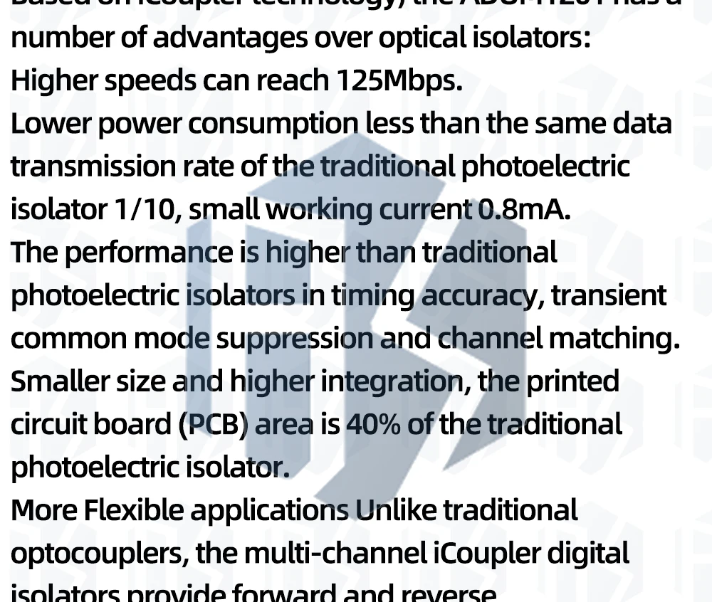 Der magnetische Isolator MCU1201 ADUM-1201 ADUM1201ARZ ersetzt den Fotokoppler für Arduino – Detail 26