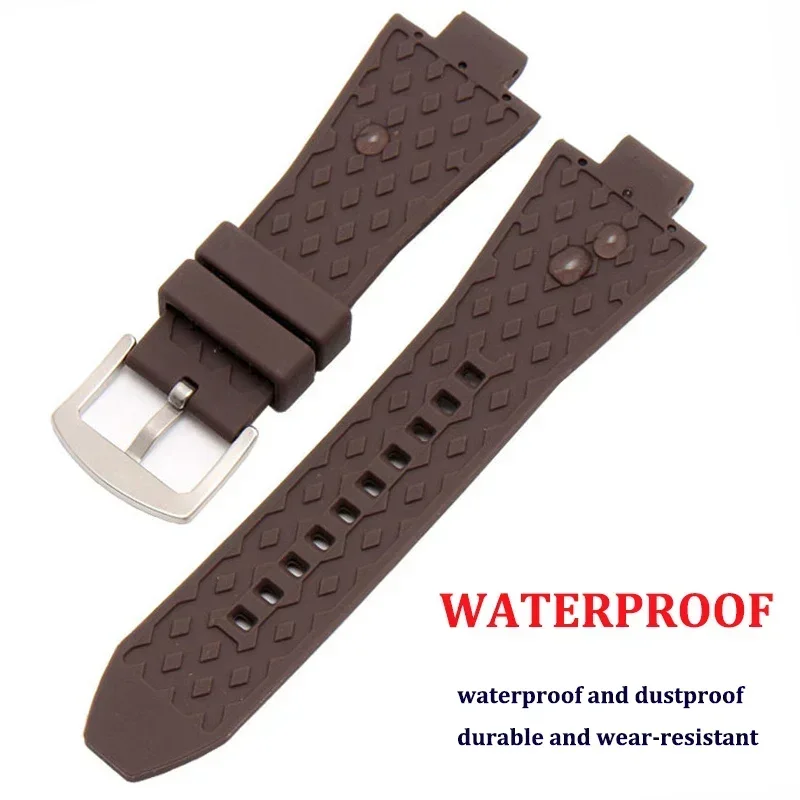 29mmx13mm Strap for Michael Kors MK8184 MK8729 MK8152 MK9020 MK9026 Bracelet Watch Accessories Soft Silicone Watchband 13*29mm