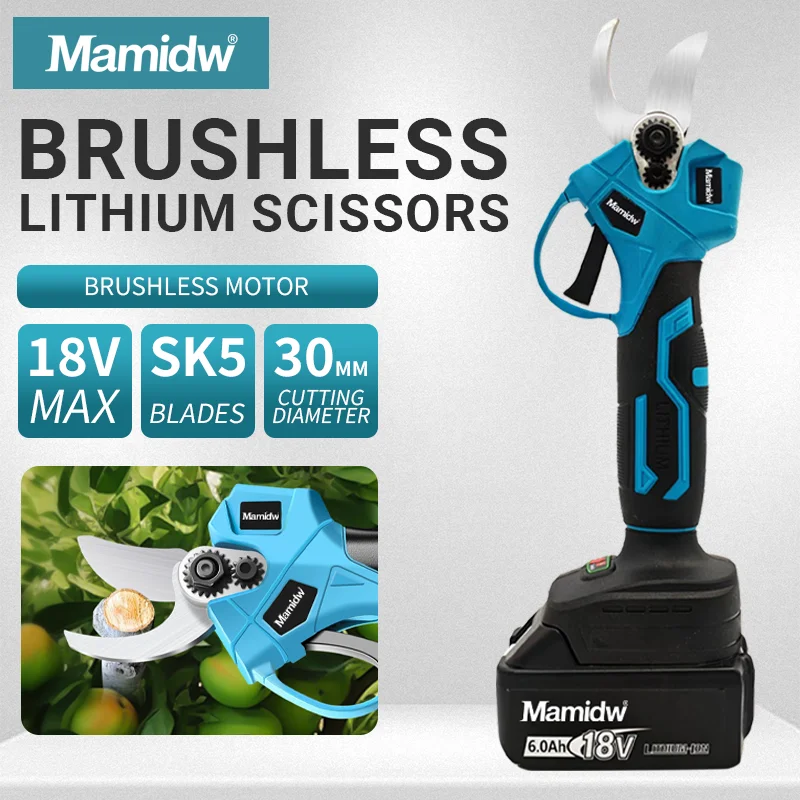 

Cordless Professional Electrician Scissors Pruning Shears Cutter Wireless Drills Tools Garden Pruner For Makita Battery Pin