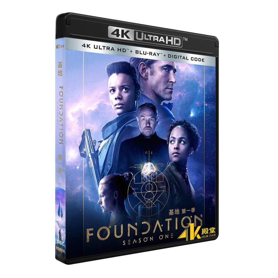 Foundation Season 1 (2021) 3 Disc 4K UHD Blu-ray DD5.1 English