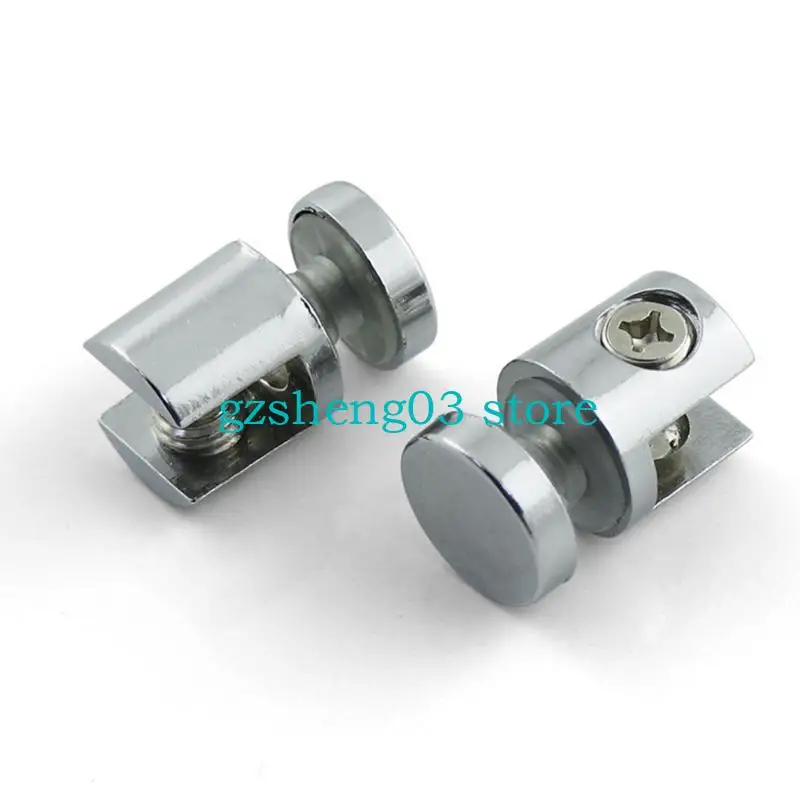 U75C 고정 클램프 10-12mm 두께 유리 조절 가능한 코너 브래킷 유리 지지대
