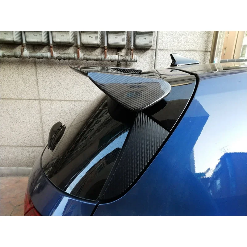 For Hyundai I30 I20 spoiler high quality ABS Carbon fiber pattern material car rear wing spoiler 2008-2021