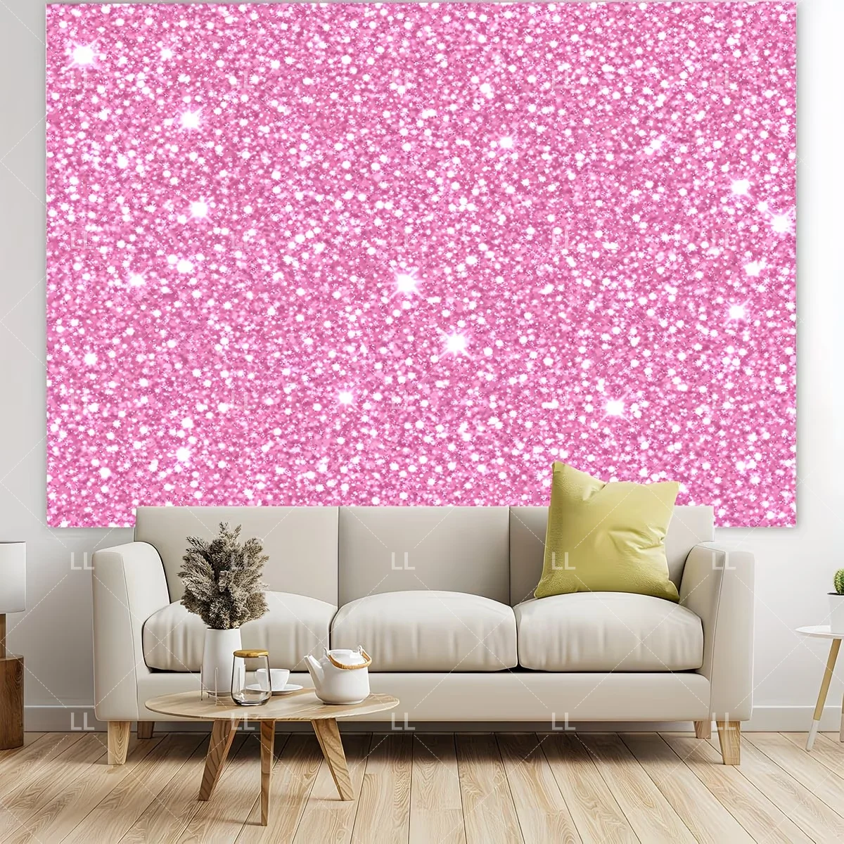 Pink Shimmer Wall Glitters Seq - огляд і ціна Photography Lighting Wall
