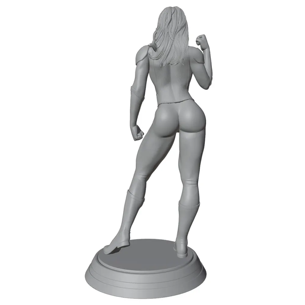 Miniatura de resina 1/24 para coleccionismo – Figura animal sin pintar - imagen 2