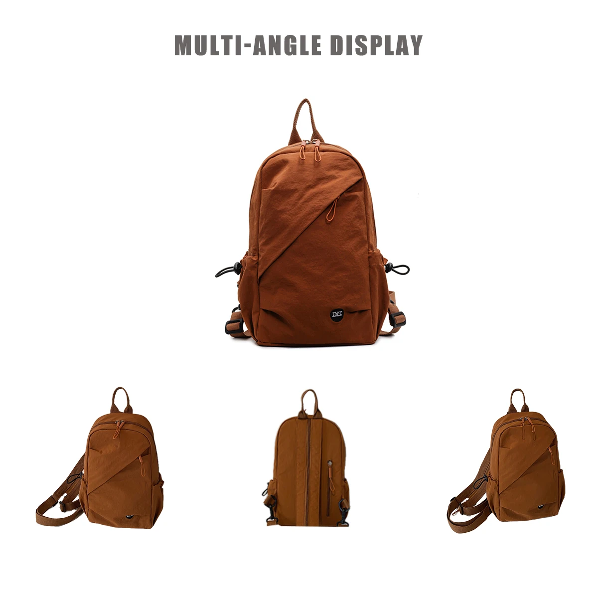 متعددة الوظائف ثنائي الغرض حقيبة الصدر للرجال والنساء على ظهره في الهواء الطلق تسلق الجبال حقيبة صغيرة حقيبة السفر ساعي