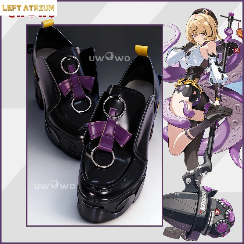 

UWOWO Yidhari Shoes Game Zenless Zone Zero Yidhari Octopus Cosplay Shoes 36-43 Halloween Shoes