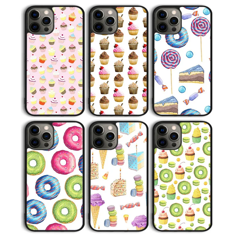 IPhone用バックシェル,チョコレートケーキ,お菓子,ケース,iPhone 16,15,se2020,14,13,11,12 pro max,mini,xs,xr,x,plus