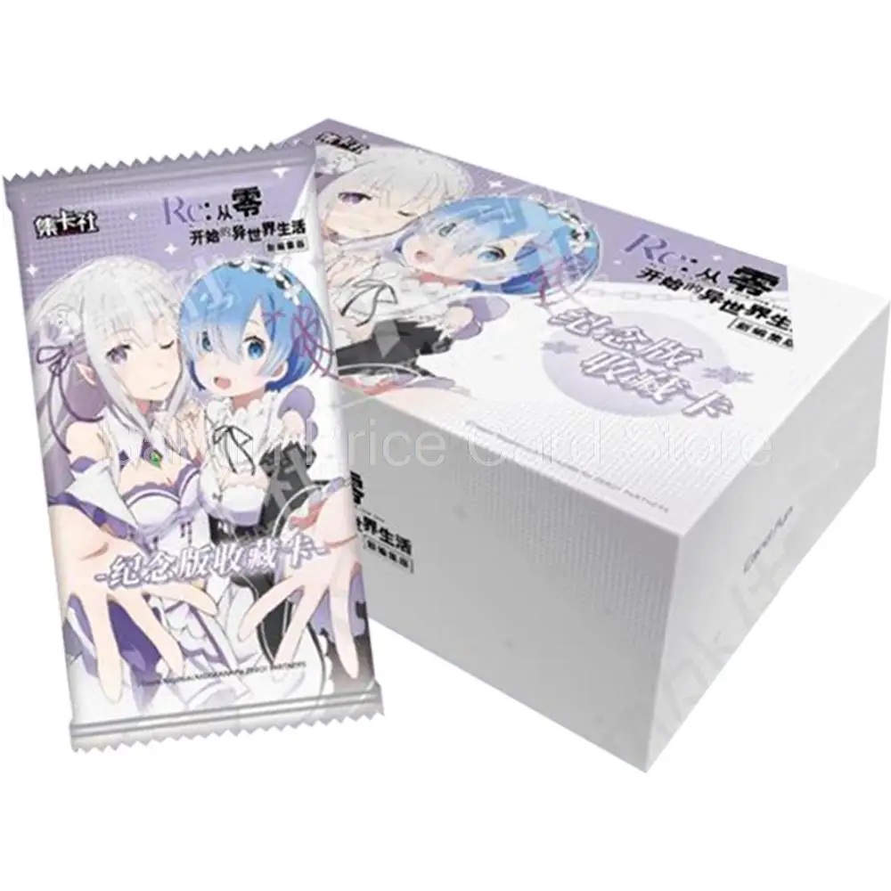 Card.fun Original RE: ZERO-Starting Life in Another World Collection Cards for Child Game Card Table Board Toys Christmas Gifts