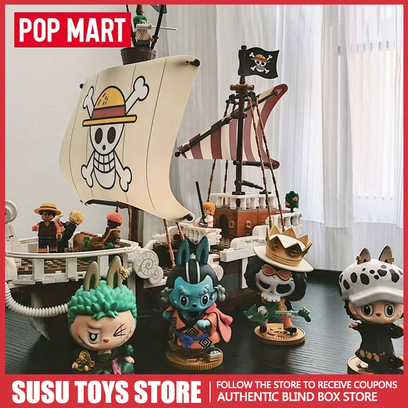 

POP MART LABUBU THE MONSTERS X One Piece Series Genuine Blind Box Toys Kawaii Anime Action Figure Surprise Mystery Box Boy Gifts