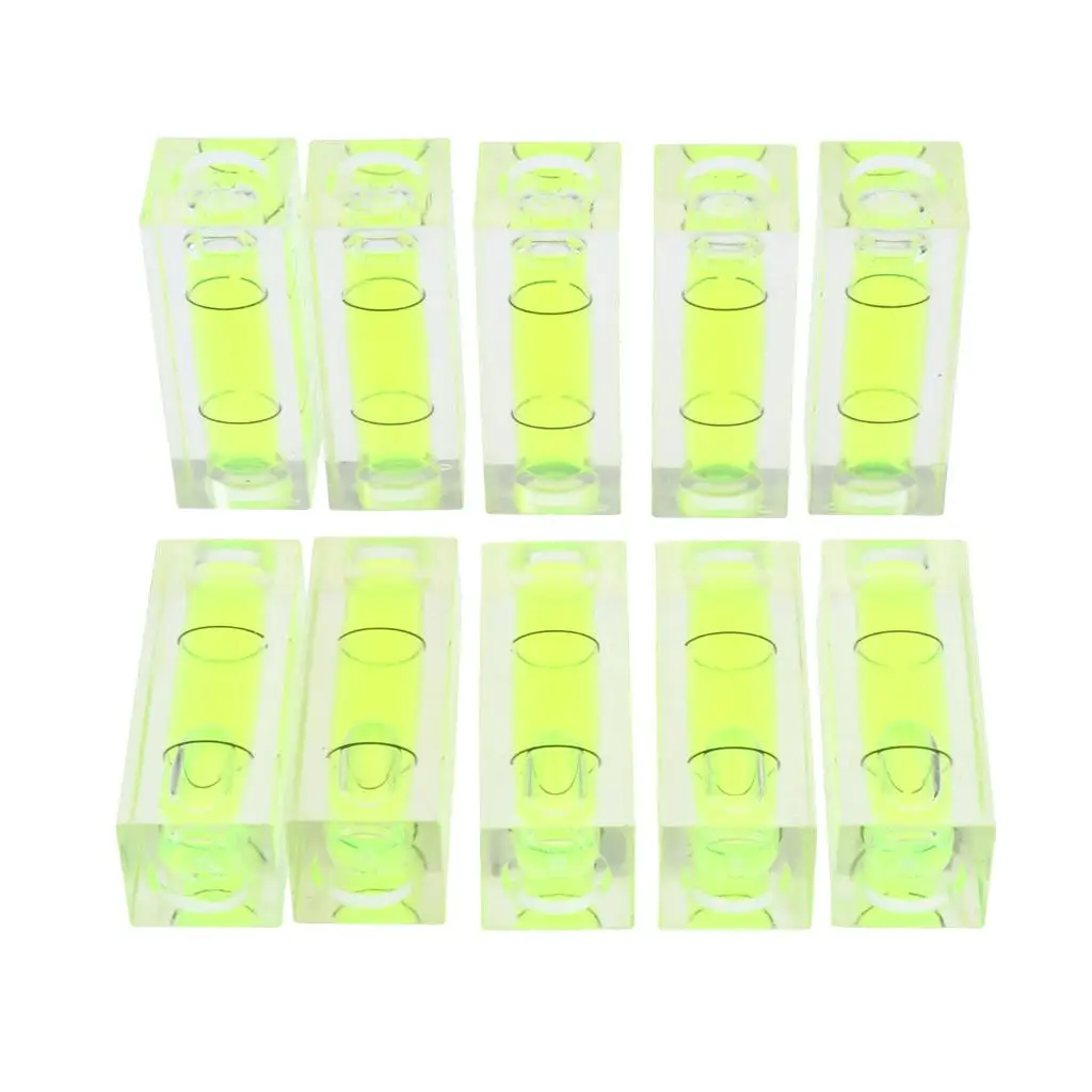 10 قطع صغيرة من مستوى الروح من الأكريليك على مستوى الروح كلاسيكي أفقي