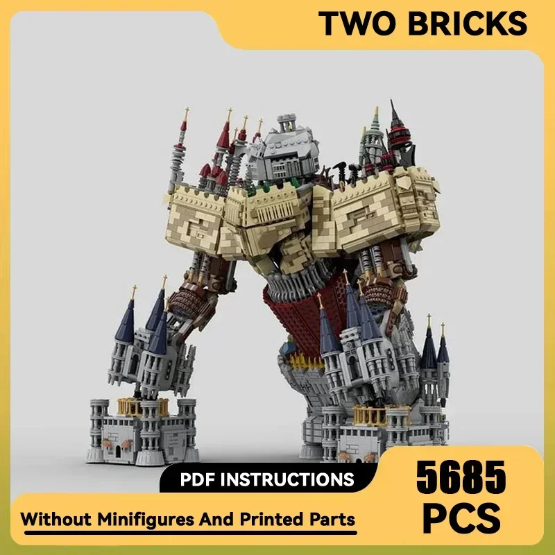 The Roaming Model Moc Building Bricks Magical Ancient Castle Monster Technology Blocks Gifts Christmas Toys DIY Sets Assembly