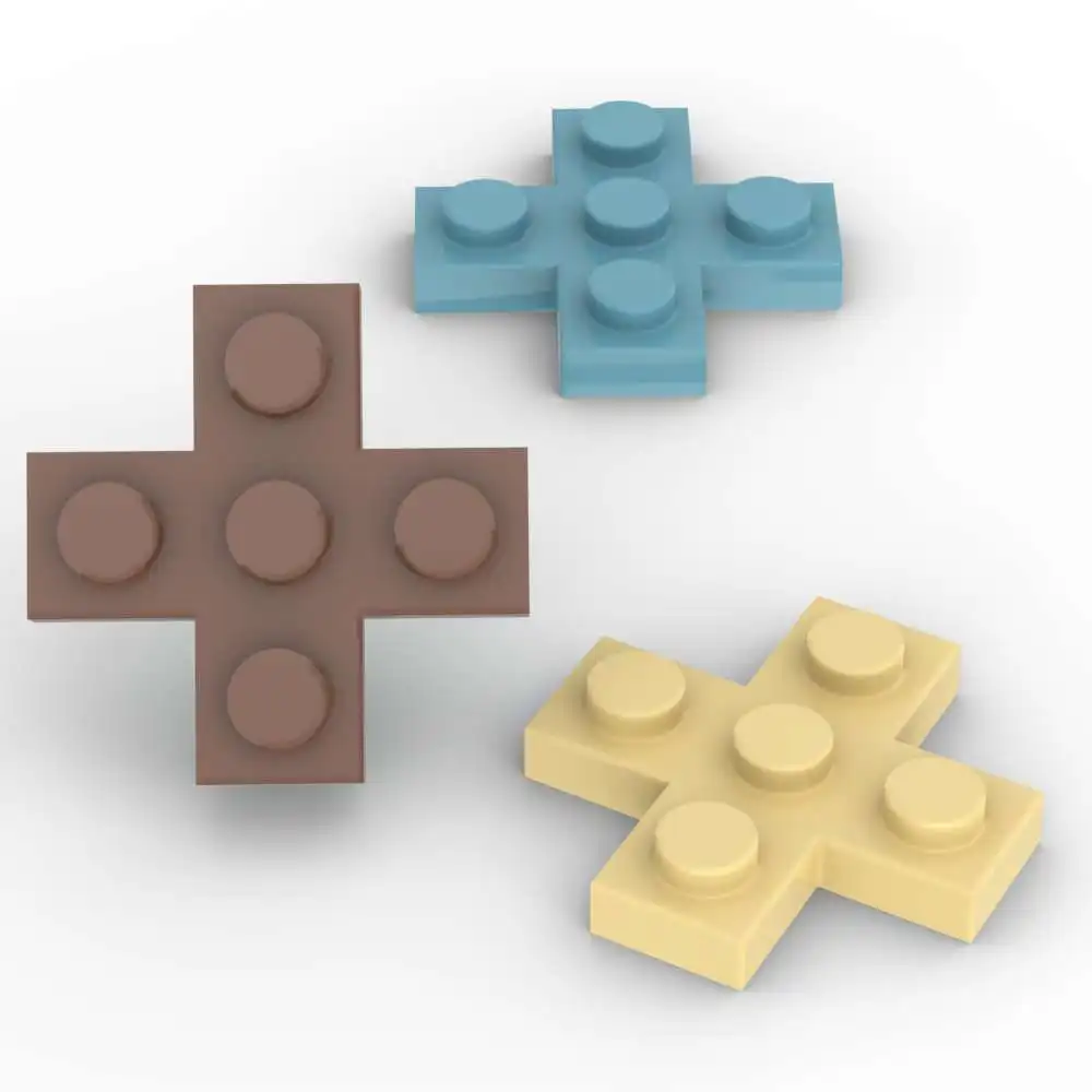 

MOC 10PCS 15397 Plate Classical Adaptive Brick Modified 3x3 Cross Building Blocks Fascinating Toys Adults Boys Special Day Gift