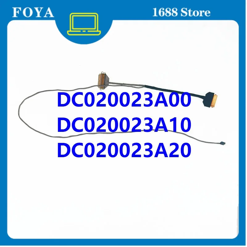 Computer LCD Cables Connectors For Lenovo S145-15IWL 15IIL 15IKB FS540 EDP LVDS Screen Flex DC020023A00 DC020023A10 DC020023A20