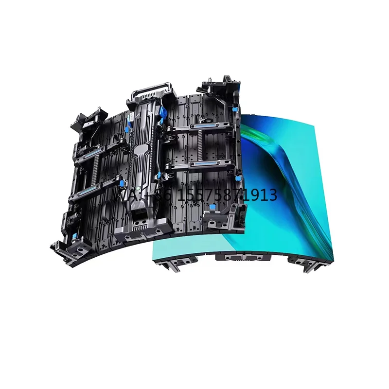 

Never Black 500x500mm P3.91 P4.8 Outdoor Rental Led Display Video Wall Curved Led Screen for Outdoor Events