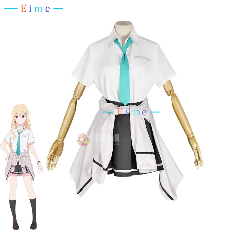 

Ayase Saki Cosplay Costume Anime Days with My Stepsister Cosplay Party Suit Coat Shirt Skirts Halloween Uniforms Custom Made