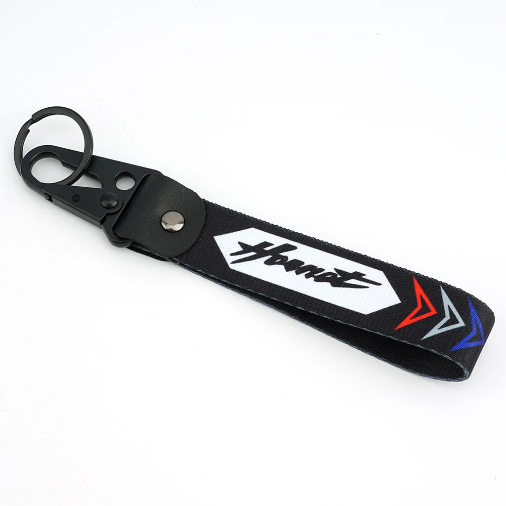 2023 New For HONDA Hornet CB600F CB600 CB919 Hornet 600 2002-2023 Motorcycle Embroidery Strap Keyring Key Chain With Logo Hornet