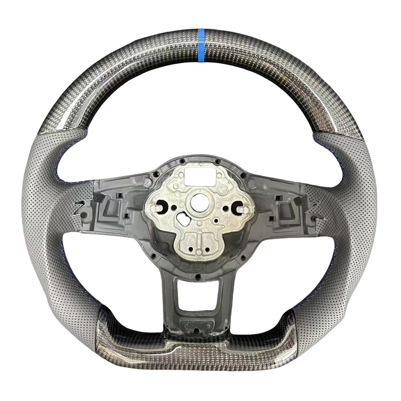 

Leather Steering Wheel for GTI VW Volkswagen Golf 6 7 R Series Passat B8 Mk7 MK8 Arteon/CC Jetta Series Models Volkswagen Car