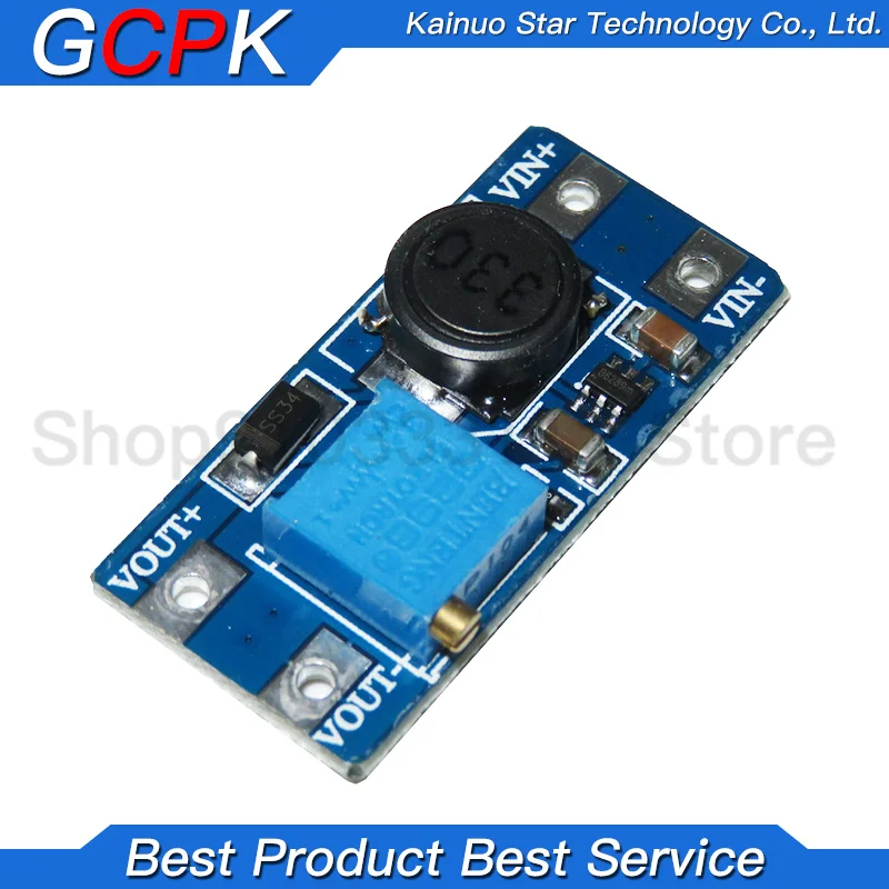 5PCS MT3608 DC-DC Step Up Converter Booster Power Supply Module Boost Step-up Board MAX output 28V 2A 100% New original 