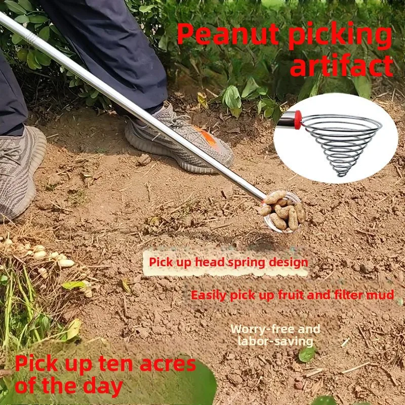 

Thickened Stainless Steel Pick-up Artifact Pick-up Peanut Tool Pick-up Agricultural Multi-functional Household Farm