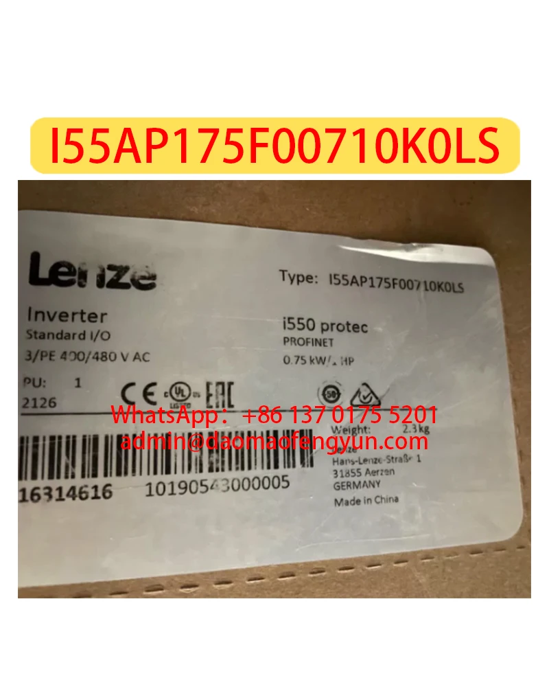 

i550 Series I55AP175F00710K0LS Brand New Converter，Fast shipping