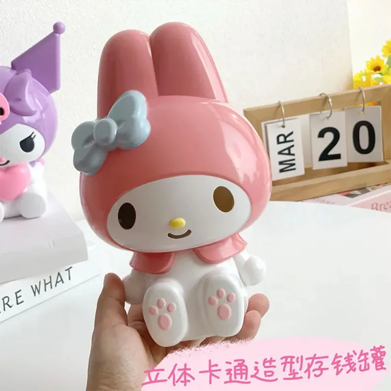 

Kawaii Cute 3D Kuromi Mymelody Pochacco Piggy Bank Ornament Children's Piggy Bank Girl Kids Day Money Piggy Bank Gifts Toys