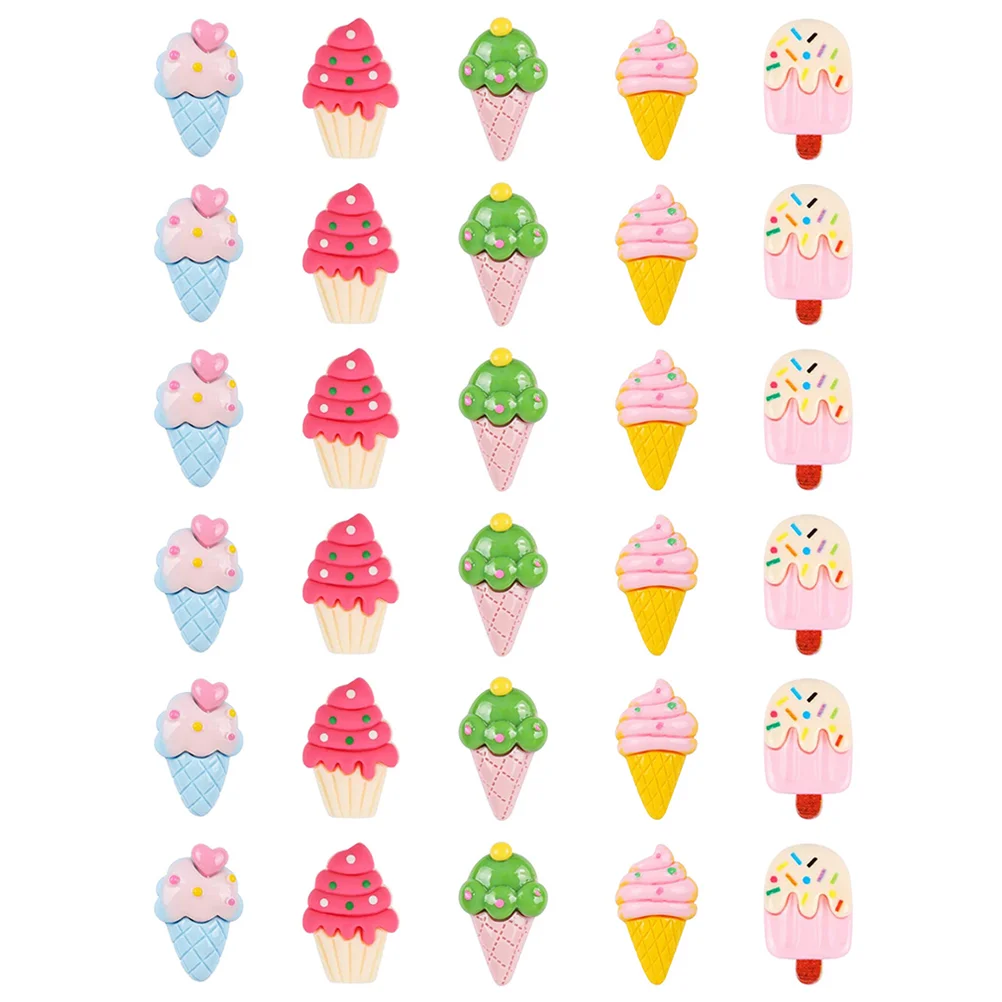 Punaises Décoratives Plates en Forme de Crème Glacée, 03/Utilisation
