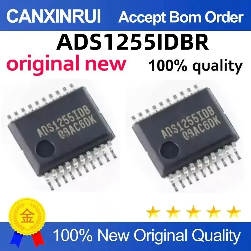 

The new ADS1255 ADS1255IDBR ADS1255IDB digital-to-analog converter chip SSOP-20