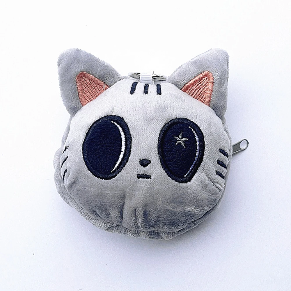 KPOP Soobin Beomgyu Hot Idols Cartoon Animals Plush Coin Pouch Pendant Yeonjun Taehyun Cute Fox Cat Purse Keyring Bag Decor Gift