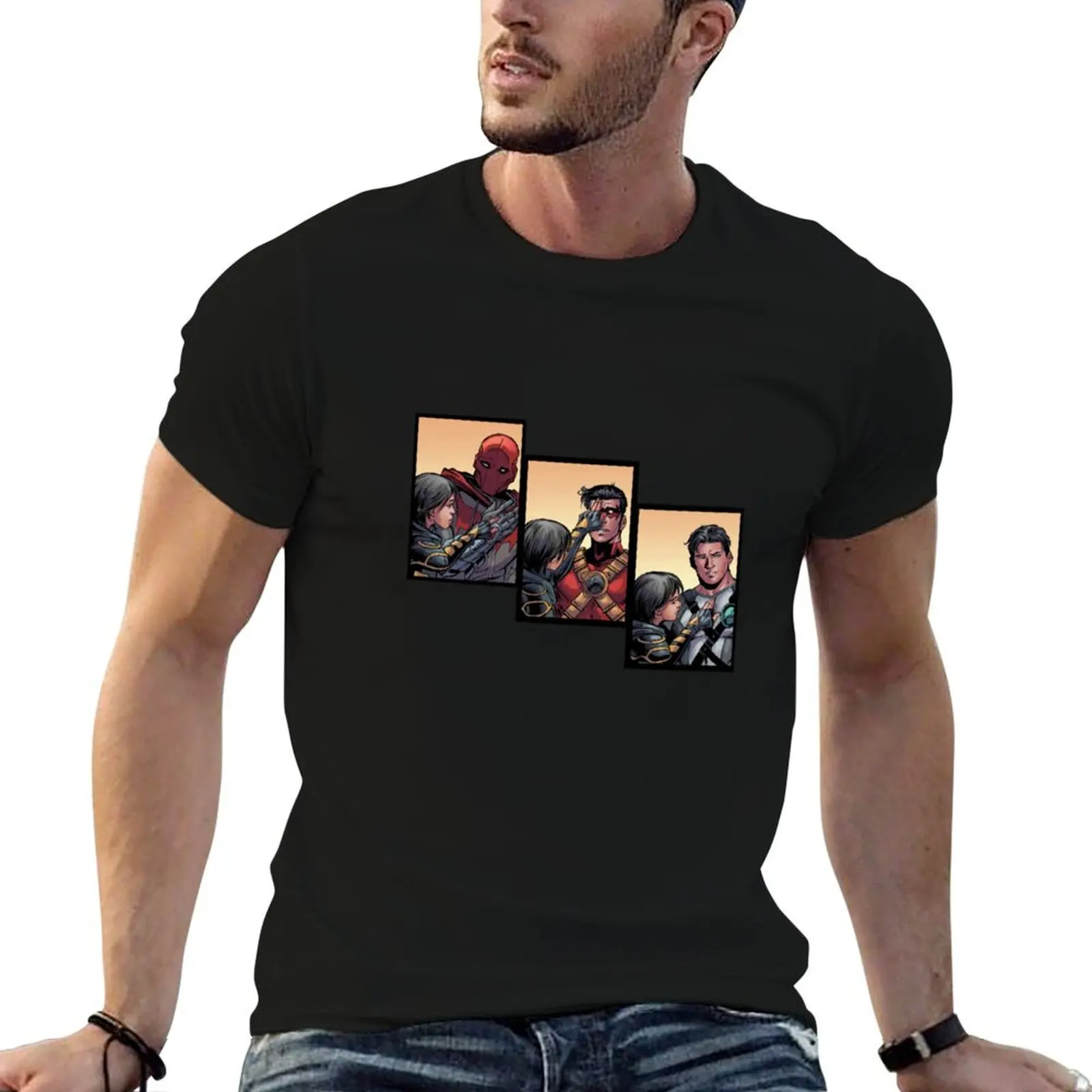 The Brawn, The Brain, and The Heart Premium T-Shirt tops quick-drying anime tshirt t shirt men