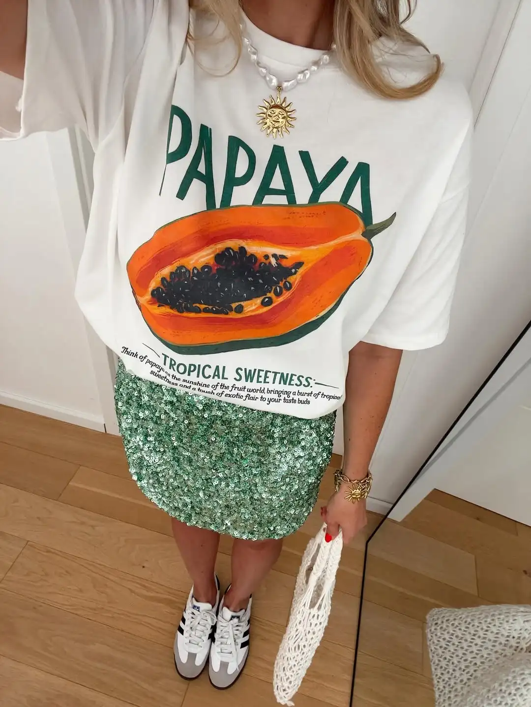 JHYF American Retro Vintage Summer OOTD Loose Sleeveless T-Shirt Women's Style Streetwear Oversize Cotton round Neck Top
