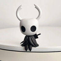 Hollow Knight Mini Figure - Anime Desk Decor For Gamers, Kawaii Statue For Pc Case & Office Display