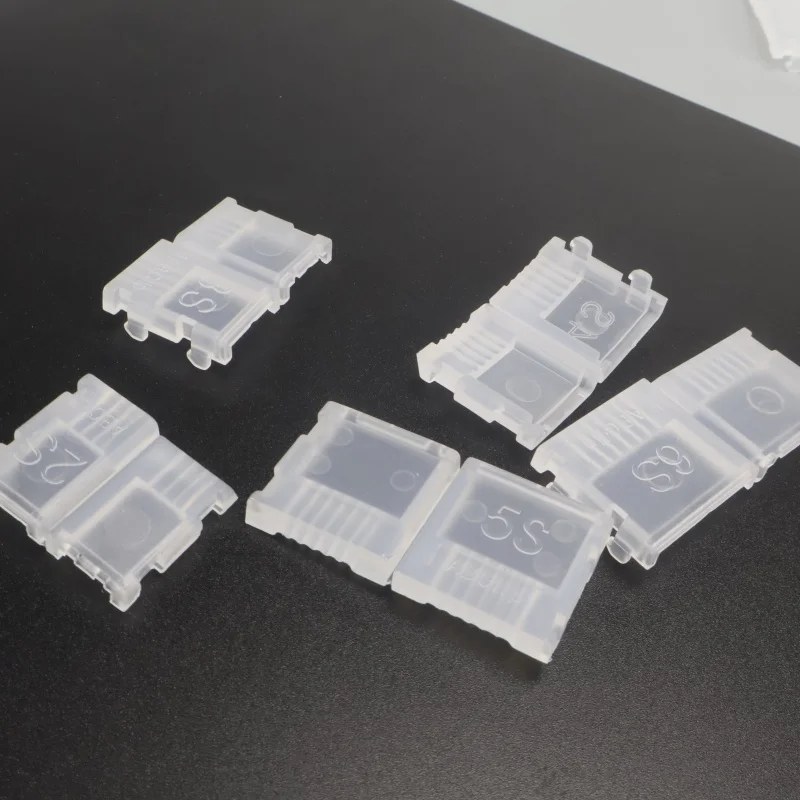 10PCS 2S 3S 4S 5S 6S AB JST-XH Balanced Head Protection Balance Plug Savers Plastic Transparent AB Clip Plug Connector Protector