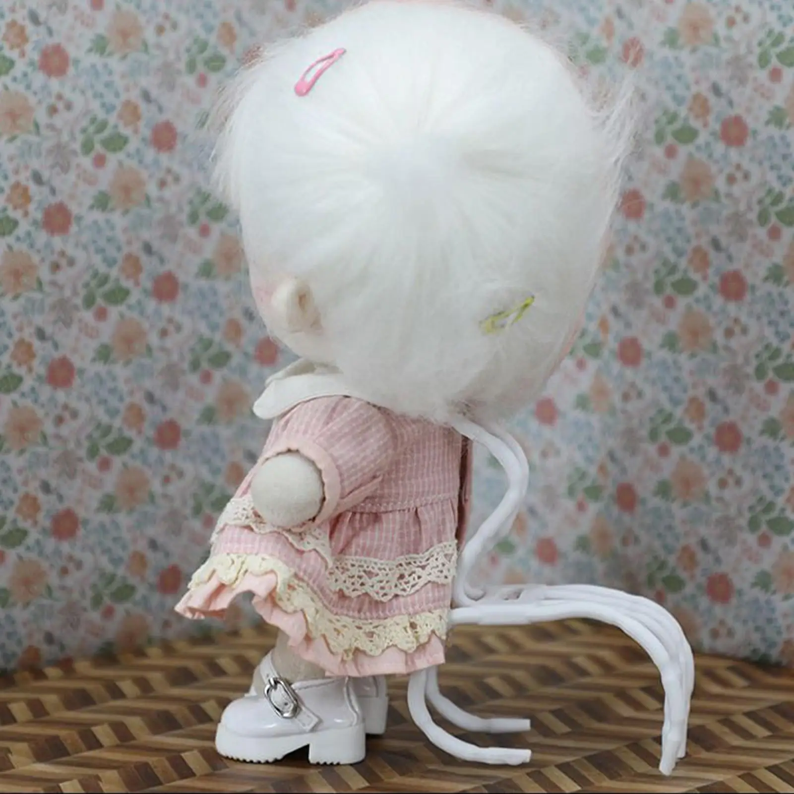 Adjustable Doll Stands Crochet Figure Support Adjustable Cotton Doll Stand For Outdoors Tabletop Scenery Collection Exhibition