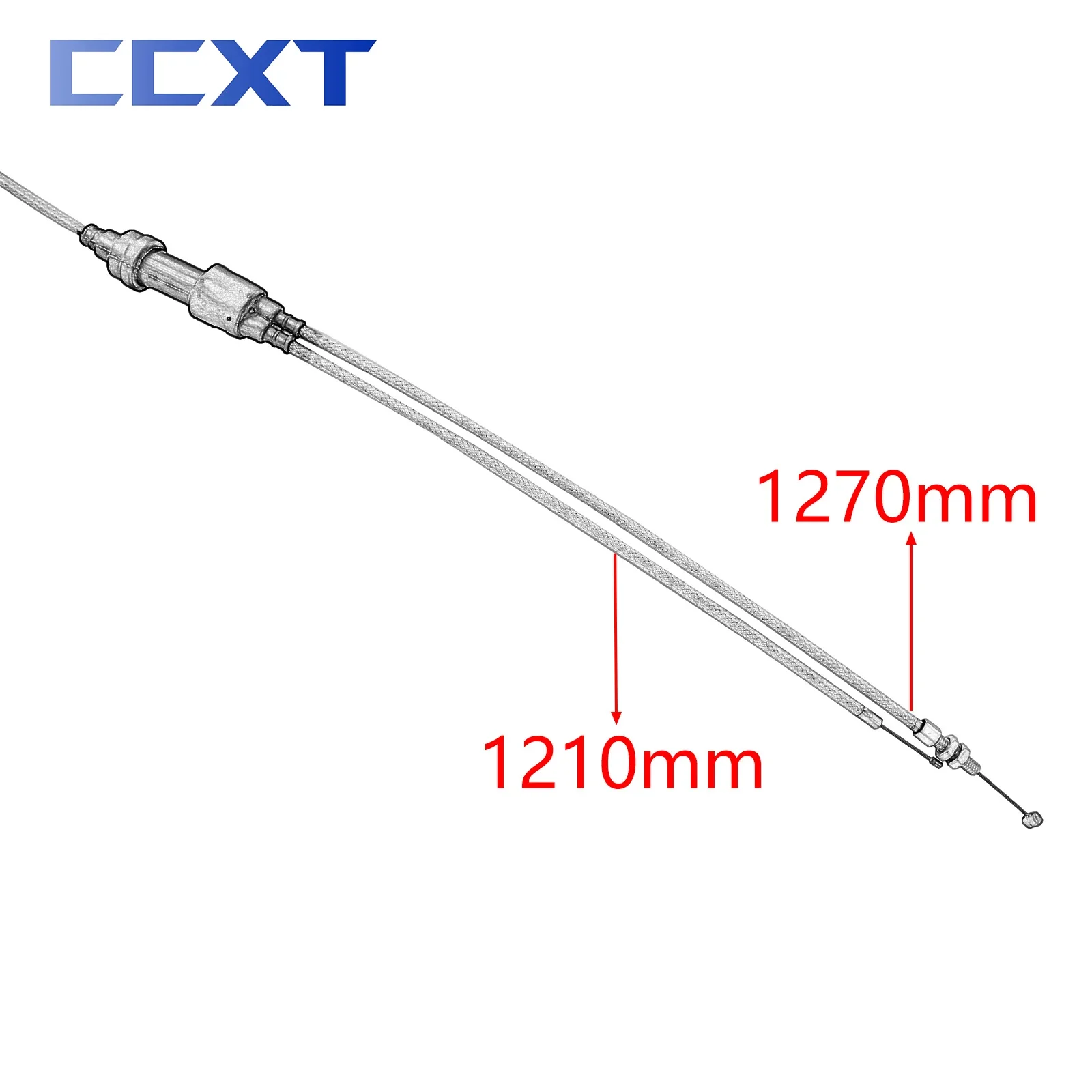 Throttle Handle Carb Gas Throttle Cable For Dirt Bike ATV Motorcycle KEIHIN PZ30 Carburetor Honda Suzuki KTM Yamaha Kawasaki